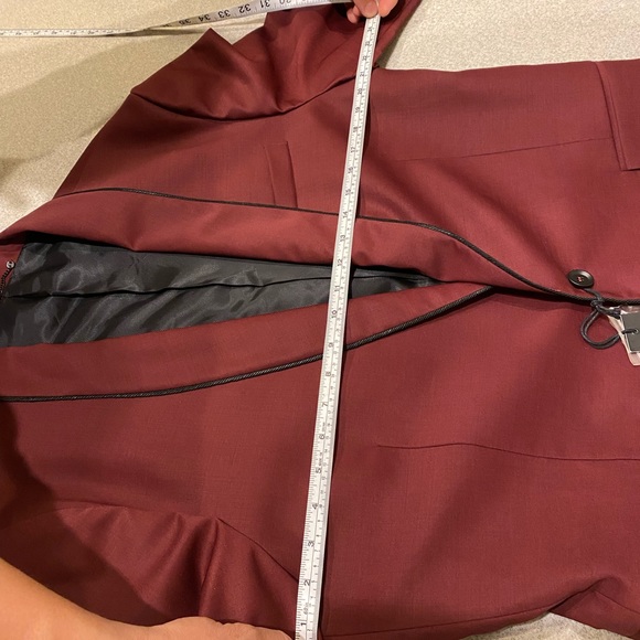 Diesel Maroon Blazer - Picture 8 of 11